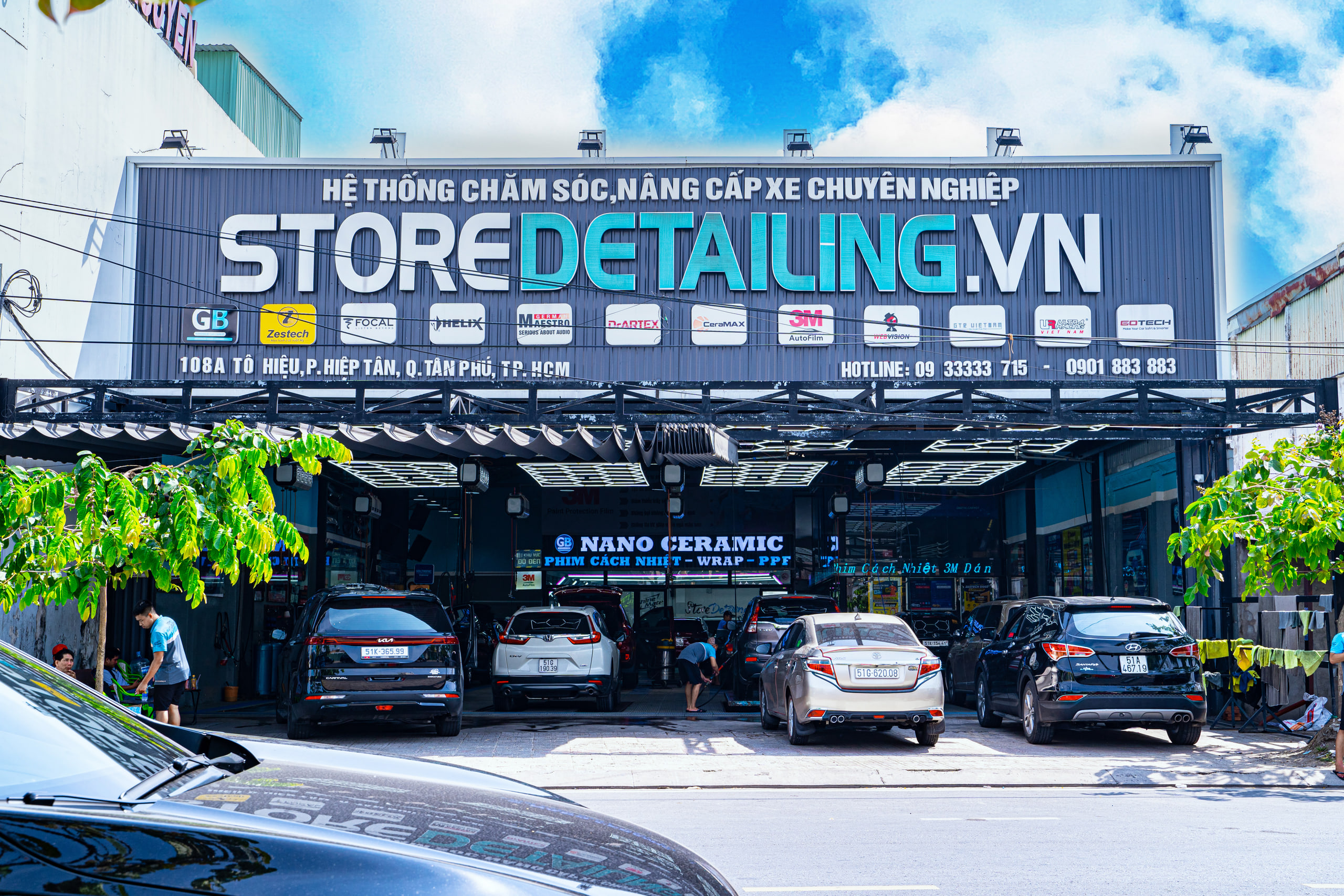 Xưởng thi công dán PPF ô tô chuyên nghiệp Store Detailing TP.HCM