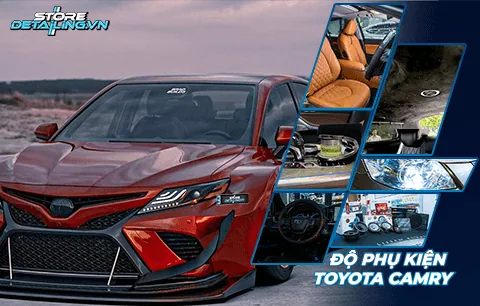 Top 20+ Phụ Kiện Độ Xe Toyota Camry