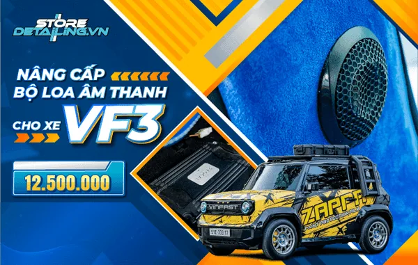 Nâng cấp bộ loa âm thanh cho VF3