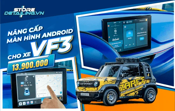 Nâng cấp MHU Android cho VF3