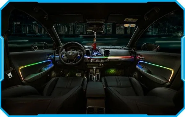 Honda City độ led nội thất tại STOREDETAILING