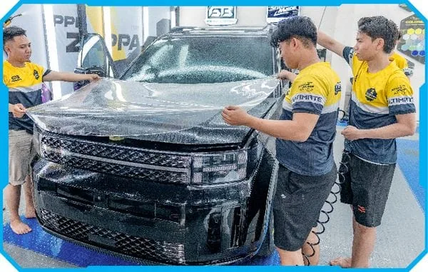 Dán PPF Zappa 1388 cho Hyundai Santafe
