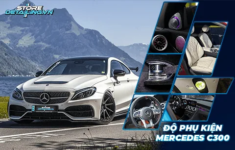 Top 20+ Phụ Kiện Độ Xe Mercedes C300