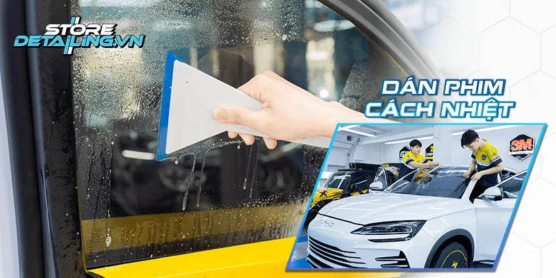 Đo đạc và cắt phim theo phom kính