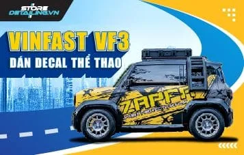 Dán Decal Tem Thể Thao Cho VF3