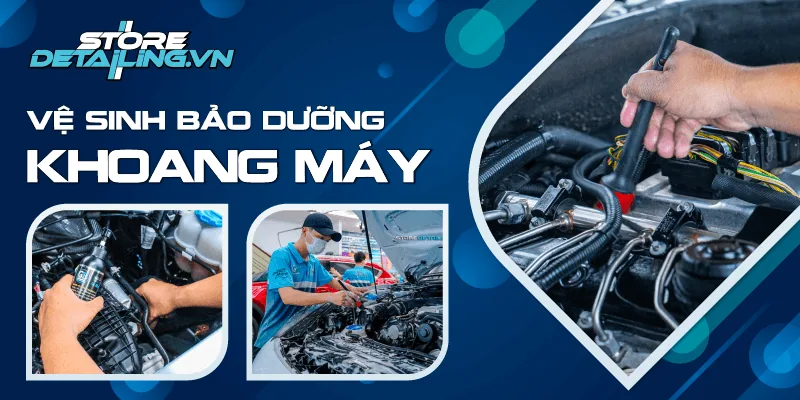 Bề mặt sơn sáng bóng phản chiếu sâu như gương sau khi hoàn thiện