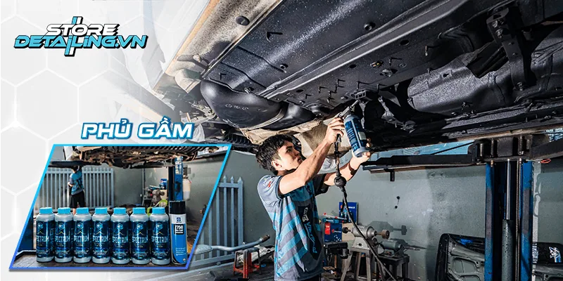 Phủ gầm gốc dầu bảo vệ khung gầm bền bỉ