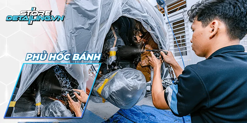 Phủ gầm quang phổ bảo vệ gầm xe tối ưu
