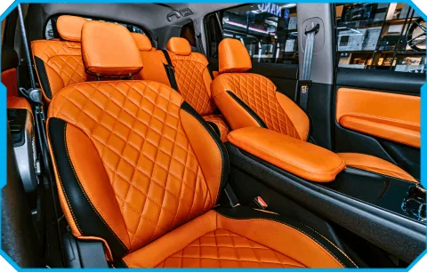 Nâng Cấp VinFast Limo Green Với Ghế Da Và LED Ngoại Thất Đa Sắc