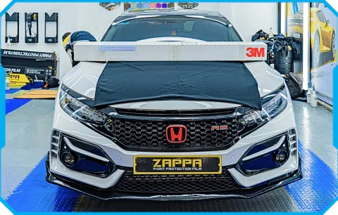 3M Eco Premium Series dán thực tế trên xe Honda Civic