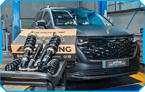 Custin Nâng Cấp Phuộc BC Racing Tại STORE DETAILING