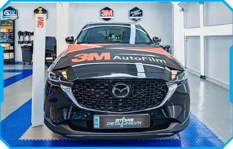 Mazda CX-5 Dán Phim Cách Nhiệt 3M Chính Hãng Tại STORE DETAILING