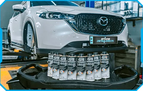 Mazda 8 Phủ Gầm Gốc Dầu – Giải Pháp Bảo Vệ Khung Gầm Hiệu Quả