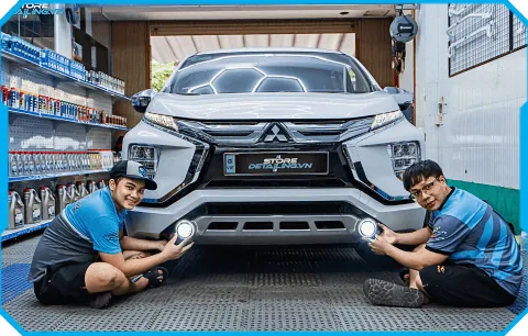 Mitsubishi Xpander Nâng Cấp Bi Gầm 3 Inch Tại STORE DETAILING