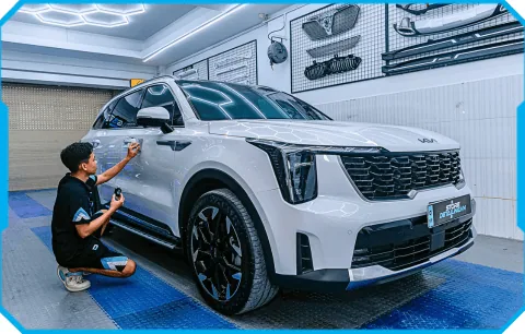 KIA Sorento Phủ Ceramic Chính Hãng Tại STORE DETAILING
