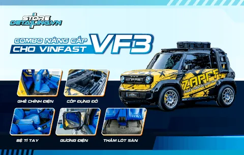 Độ xe và nâng cấp phụ kiện VinFast tại Store Detailing TP.HCM
