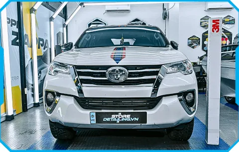Fortuner Dán Phim Cách Nhiệt 3M Tại STORE DETAILING